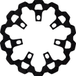Load image into Gallery viewer, Lyndall Racing Brakes Brake Rotor - Front - 11-13/16" - Black 3-621 - Main Product View