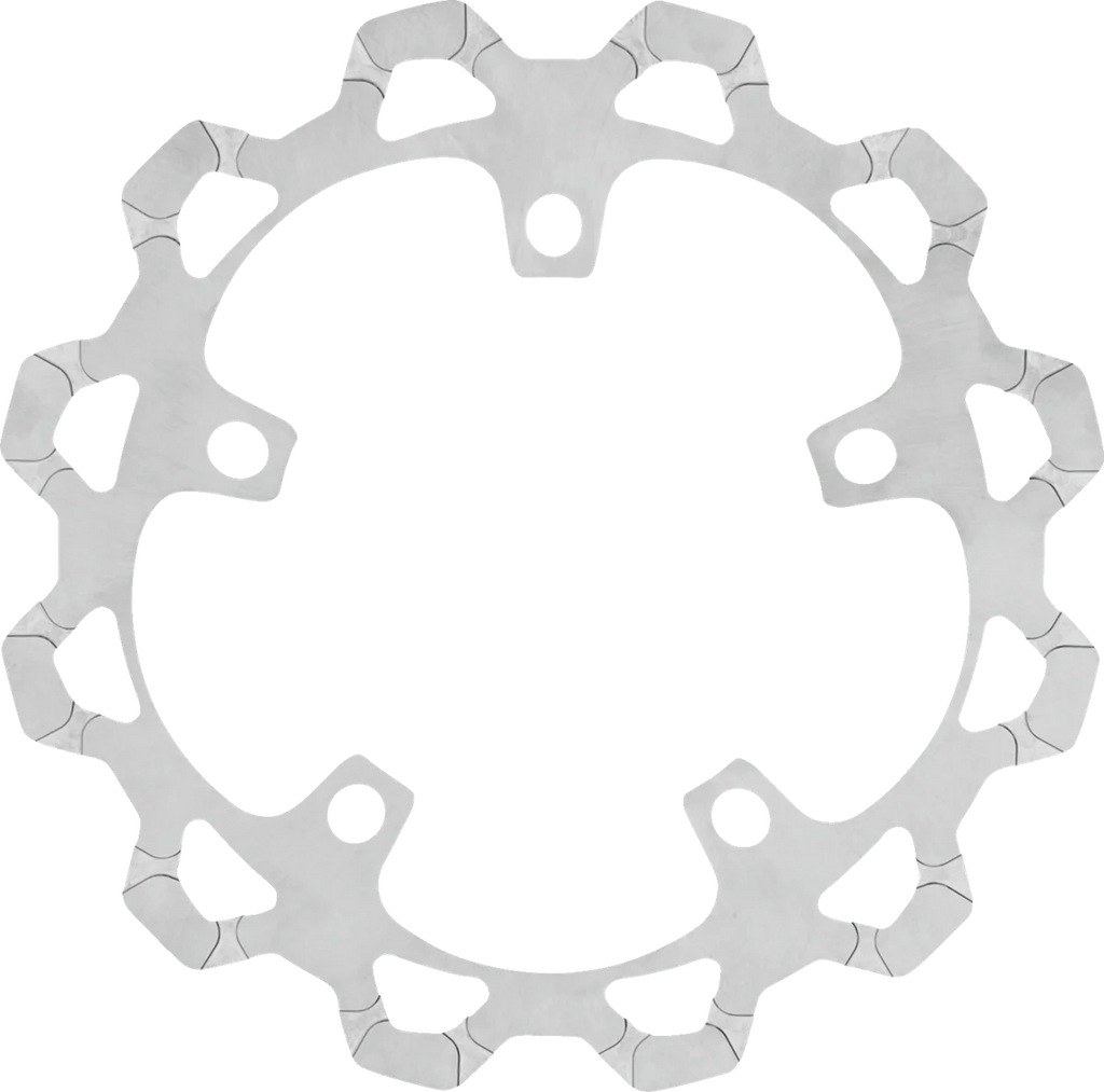 Lyndall Racing Brakes Brake Rotor - Front - 11-13/16" - Gold 3-622 - Side View