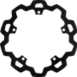 Load image into Gallery viewer, Lyndall Racing Brakes Brake Rotor - Rear - 11" - Black 3-641 - Main Product View