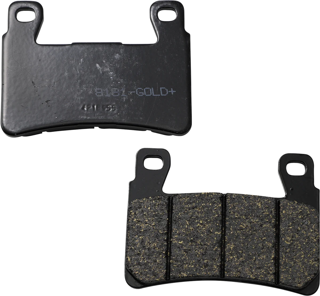 Lyndall Racing Brakes Gold Plus Brake Pad - Front 8181G - Main Product View