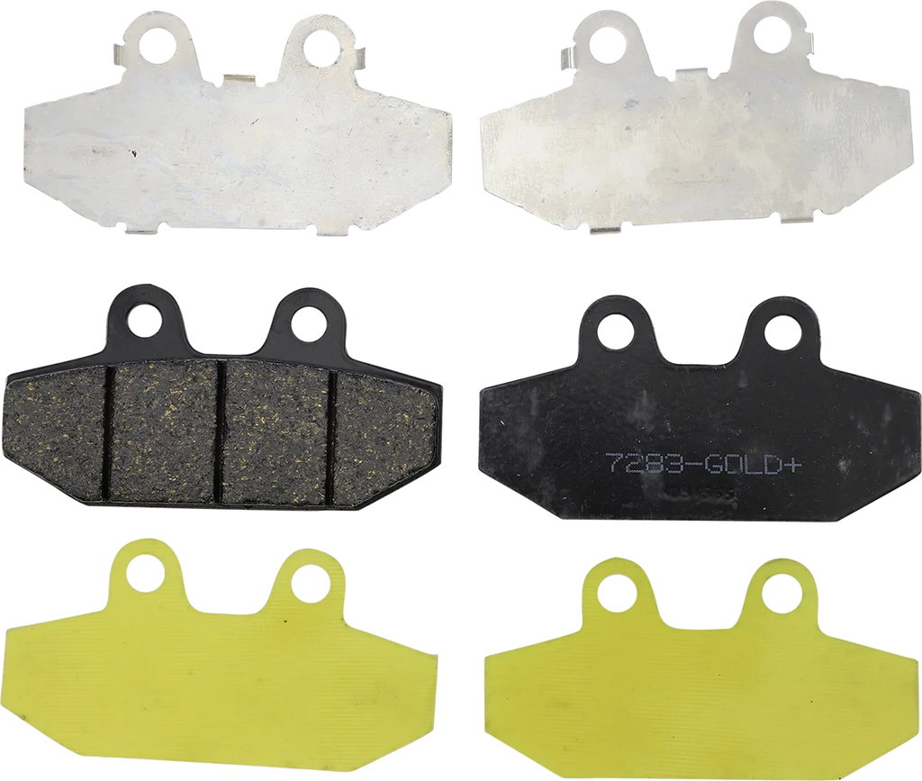 Lyndall Racing Brakes Gold Plus Brake Pad - Rear 7283G - Main Product View