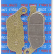 Load image into Gallery viewer, Lyndall Racing Brakes Gold-Plus Brake Pads - Harley-Davidson 7257-GPLUS - Side View