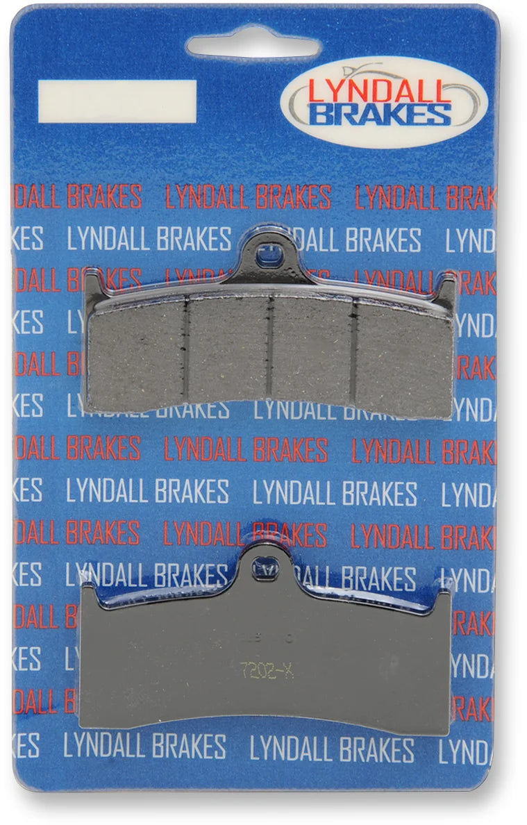Lyndall Racing Brakes X-Treme Brake Pads - '98-'02 Buell 7202X - Back View