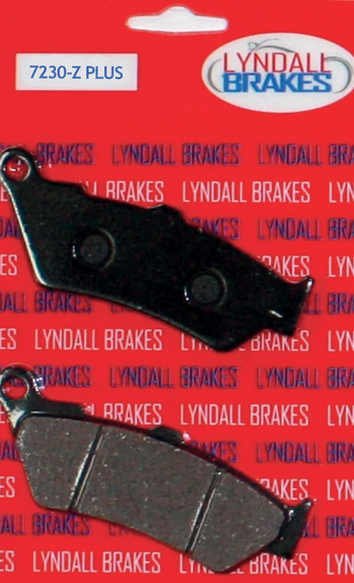 Lyndall Racing Brakes Z+ Brake Pads - Victory 7230-Z+ - Side View