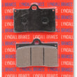 Load image into Gallery viewer, Lyndall Racing Brakes Z-Plus Brake Pads - Brembo 7138-Z+ - Side View