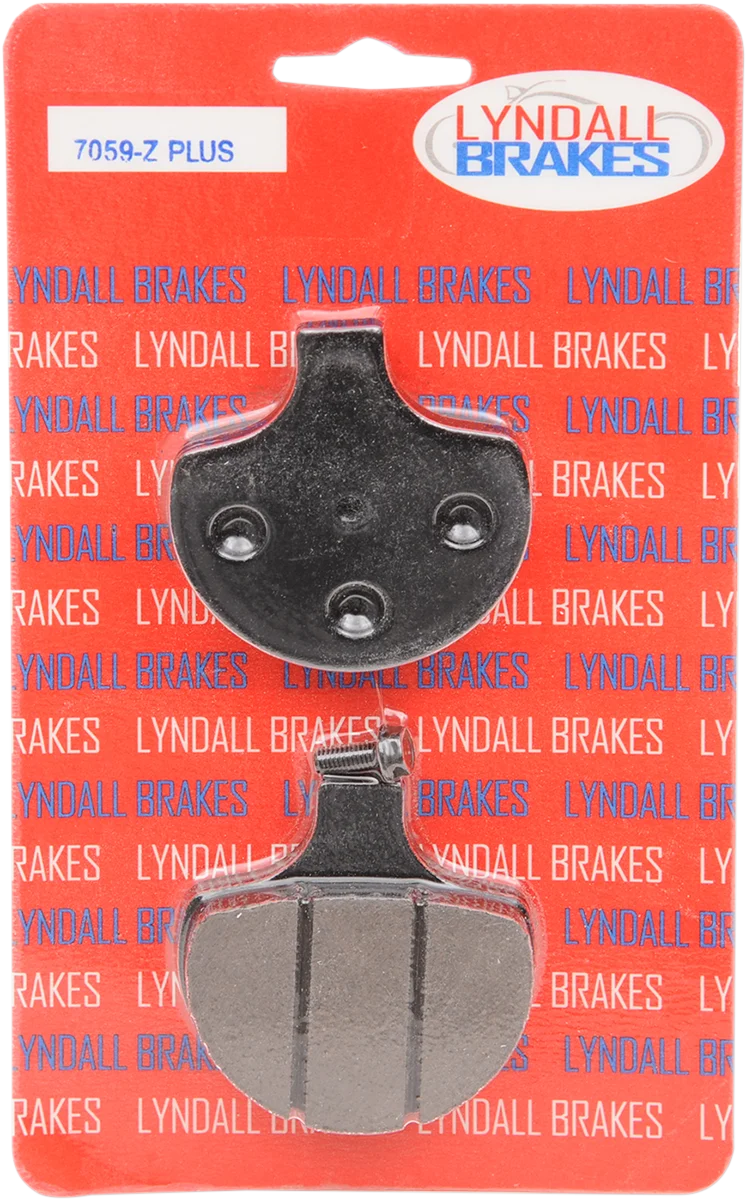 Lyndall Racing Brakes Z-Plus Brake Pads - Harley-Davidson 7059-Z+ - Side View