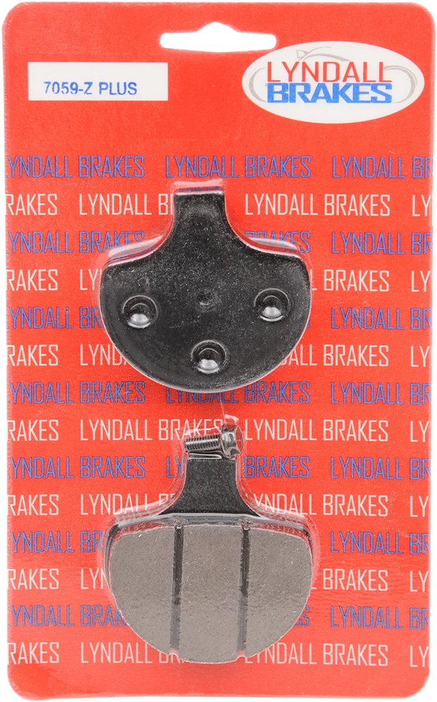 Lyndall Racing Brakes Z-Plus Brake Pads - Harley-Davidson 7059-Z+ - Side View