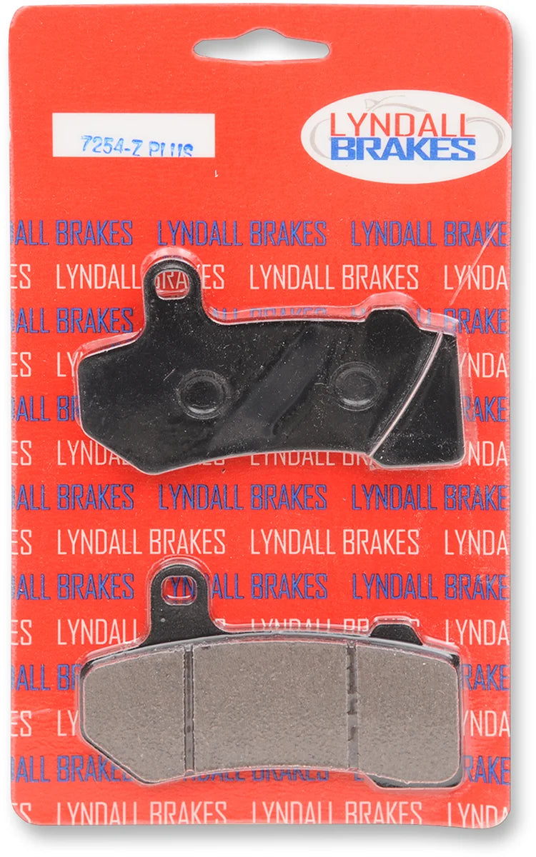 Lyndall Racing Brakes Z-Plus Brake Pads - Harley-Davidson 7254-Z+ - Side View
