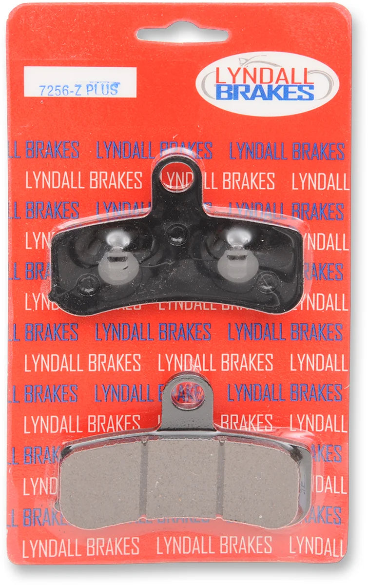 Lyndall Racing Brakes Z-Plus Brake Pads - Harley-Davidson 7256-Z+ - Side View