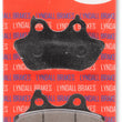 Load image into Gallery viewer, Lyndall Racing Brakes Z-Plus Brake Pads - Softail '06-'07 7196-Z+ - Side View