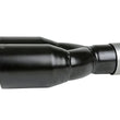 Load image into Gallery viewer, MACH Force-Xp 409 Stainless Steel Clamp-on Exhaust Tip 2.5in Inlet 3.5in Outlet - Black - Side View