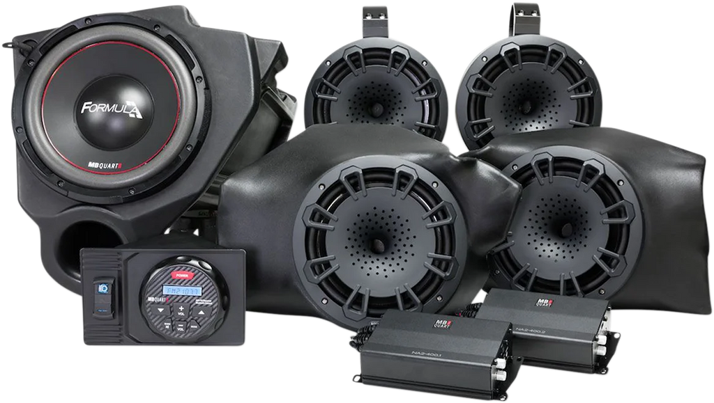 MB Quart 800W Audio System - 4 Speakers 2 Amplifiers - Can-Am MBQX-STG5-1 - Additional View 5