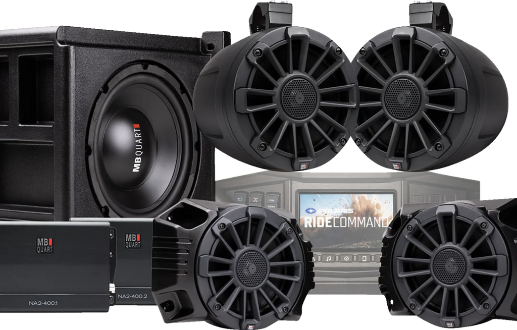 MB Quart Audio Kit - Ranger with Ride Command MBQRGSTG5RC1 - Main Product View