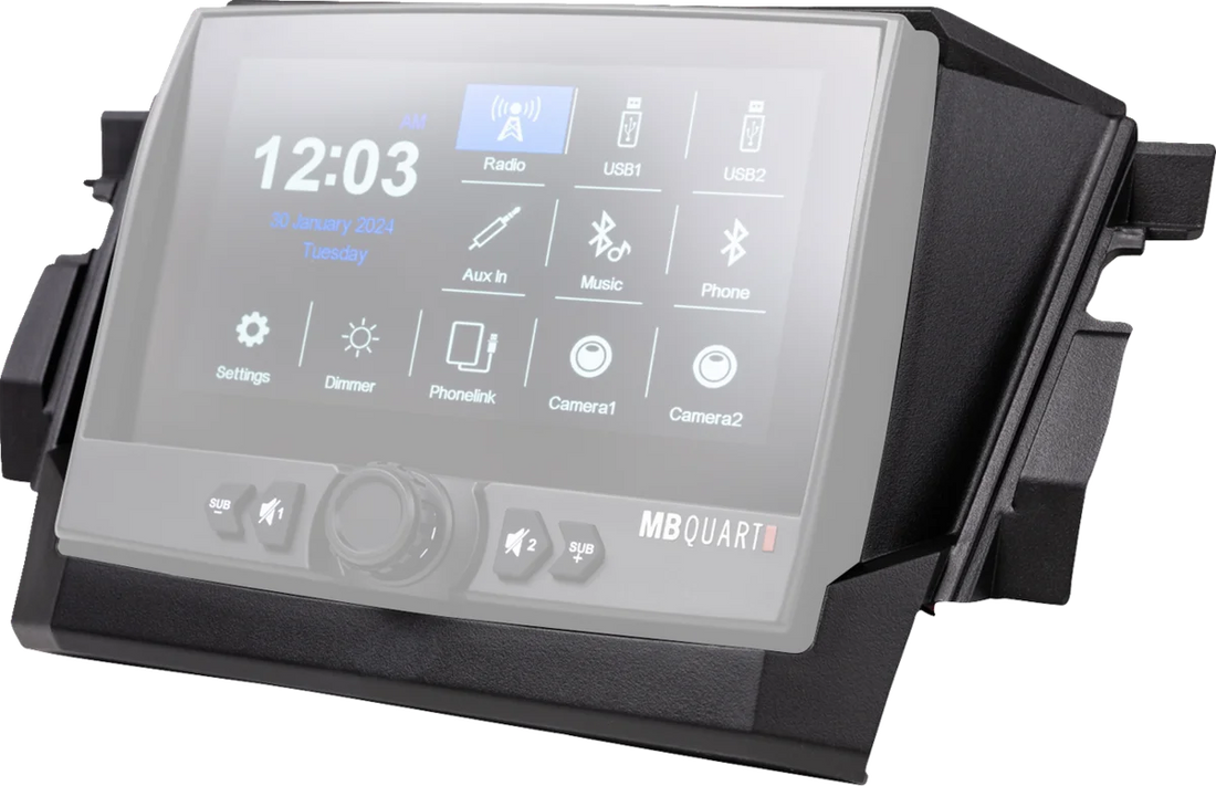 MB Quart Radio Install Kit - Polaris MBQRP-DASH-1 - Additional View 7