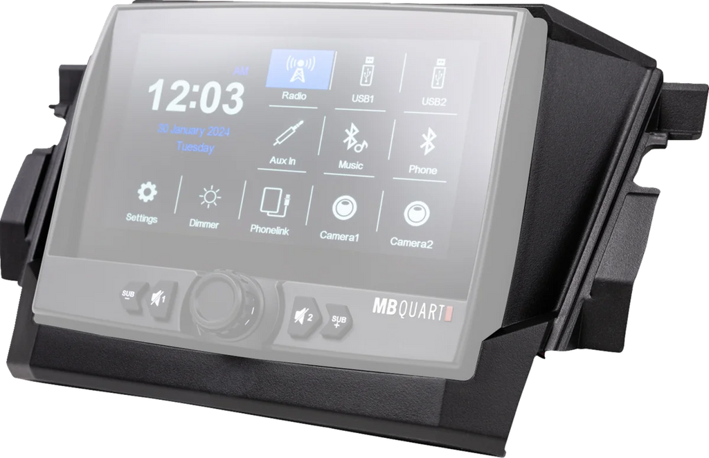 MB Quart Radio Install Kit - Polaris MBQRP-DASH-1 - Additional View 7