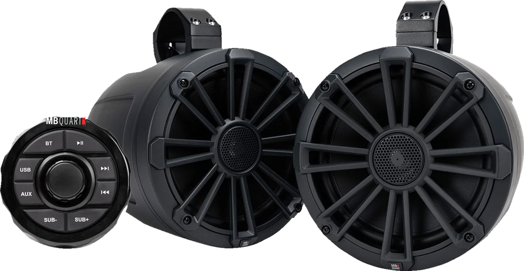 MB Quart Radio - Universal UNI8.1BTA - Side View