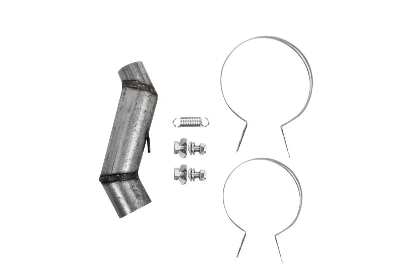 MBRP 00-06 Honda TRX 350FM FE TE TM Rancher Slip-On Exhaust System w/Sport Muffler - Side View