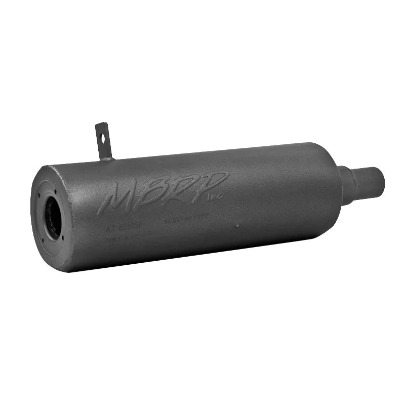 MBRP 01-05 Polaris Sportsman 400 / 06-07 Sportsman 450 Slip-On Combination Exhaust w/Sport Muffler - Main Product View