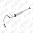 Load image into Gallery viewer, MBRP 01-05 Toyota Tacoma 2.7/3.4L (4x4 Only) 2.5in Cat Back Single Side Exit Alum Exhaust System - Side View