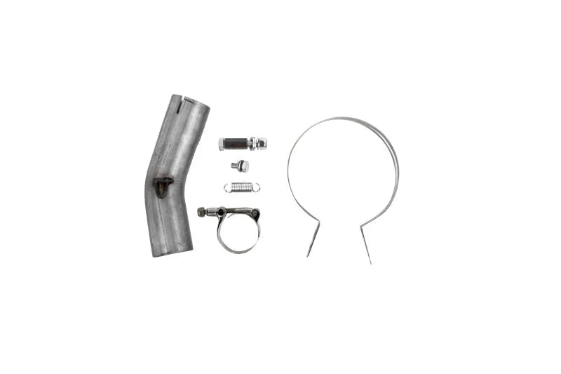 MBRP 01-05 Yamaha YFM 660 Raptor / 03-04 YFM 660 RLE Slip-On Exhaust System w/Sport Muffler - Side View