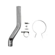Load image into Gallery viewer, MBRP 02-08 Yamaha YFM 660F Grizzly Slip-On Exhaust System w/Sport Muffler - Side View
