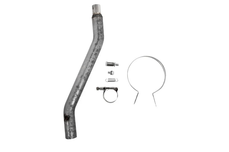 MBRP 03-07 Yamaha YFM 400/450 Kodiak 2x4/4x4 Slip-On Exhaust System w/Sport Muffler - Side View