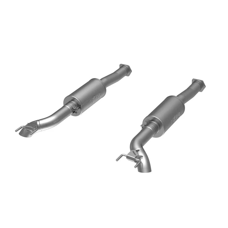 MBRP 03-18 Mercedes-Benz W463A G-Class 3in Cat Back Dual Turn Down T304 - Side View