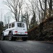 Load image into Gallery viewer, MBRP 03-18 Mercedes-Benz W463A G-Class 3in Cat Back Dual Turn Down T304 - Back View