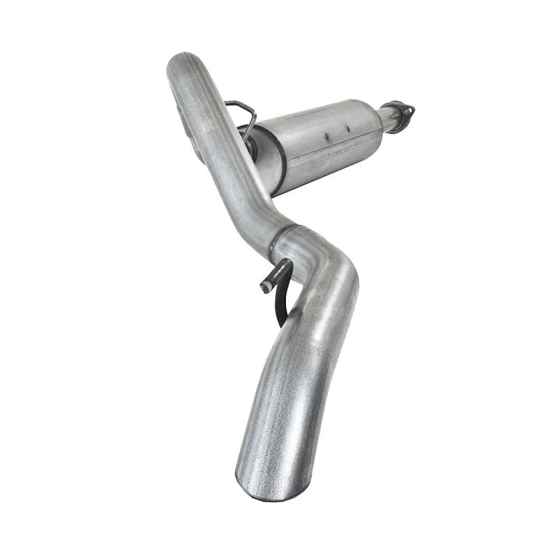 MBRP 04-06 Jeep Wrangler (TJ) Unlimited 4 0L I-6 Cat Back Single T409 Exhaust - Side View