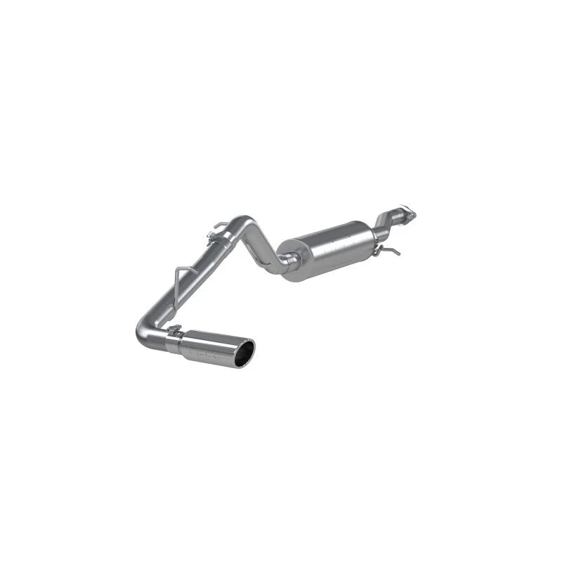 MBRP 04-10 Chevy/GMC Colorado/Canyon 2.8L/2.9L/3.5L/3.7L Cat Back Single Side - Main Product View