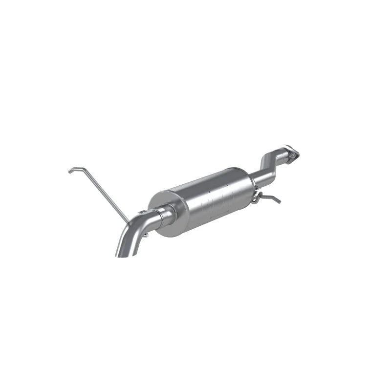 MBRP 04-11 Chevy Colorado / GMC Canyon Cat Back Before Axle Turn Down Alum Exhaus - Side View