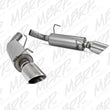 Load image into Gallery viewer, MBRP 05-10 Ford Mustang GT 5.0/Shelby GT500 Dual Mufflers Axle Back Split Rear AL - Main Product View
