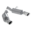 Load image into Gallery viewer, MBRP 05-10 Ford Mustang GT 5.0/Shelby GT500 Dual Mufflers Axle Back Split Rear T304 - Main Product View