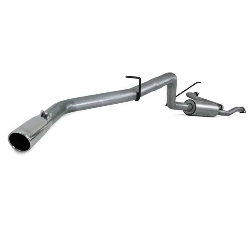 MBRP 05-11 Nissan Frontier 4.0L V6 Single Side Aluminum Cat Back Exhaust - Side View