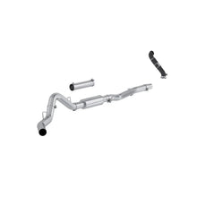 Load image into Gallery viewer, MBRP 06-07 Chevy Silverado / GMC Sierra 2500/3500HD 4in OD CatBack Single Side Exit w/ Downpipe - AL - Main Product View