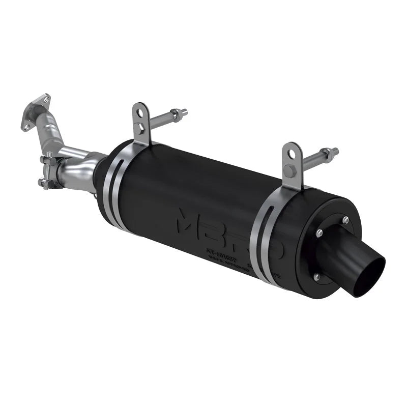 MBRP 06-11 Kawasaki KVF 750 Brute Force Slip-On Combination Exhaust w/Sport Muffler - Main Product View