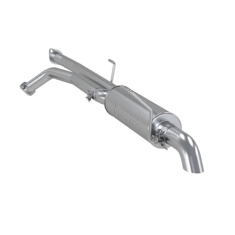 MBRP 07-08 Toyota Tundra Cat Back Turn Down Single Side Aluminized Exhaust - Main Product View