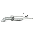 Load image into Gallery viewer, MBRP 07-08 Toyota Tundra Cat Back Turn Down Single Side Aluminized Exhaust - Side View