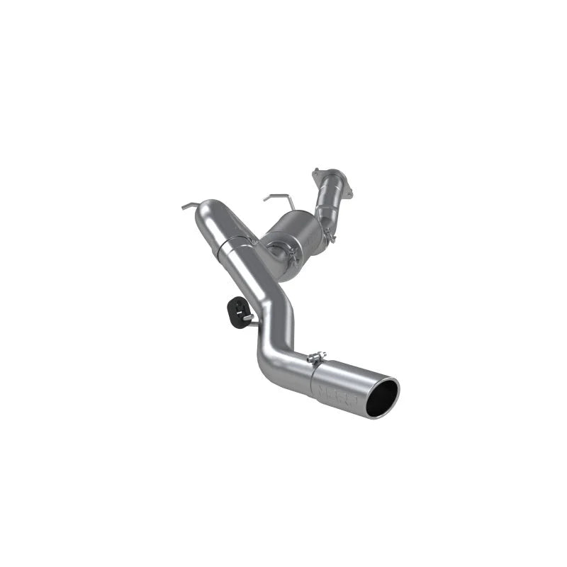 MBRP 07-10 Chevy/GMC 2500HD PU 6.0L V8 3.5in Single Side Exit Alum Cat Back Perf Exhaust - Side View
