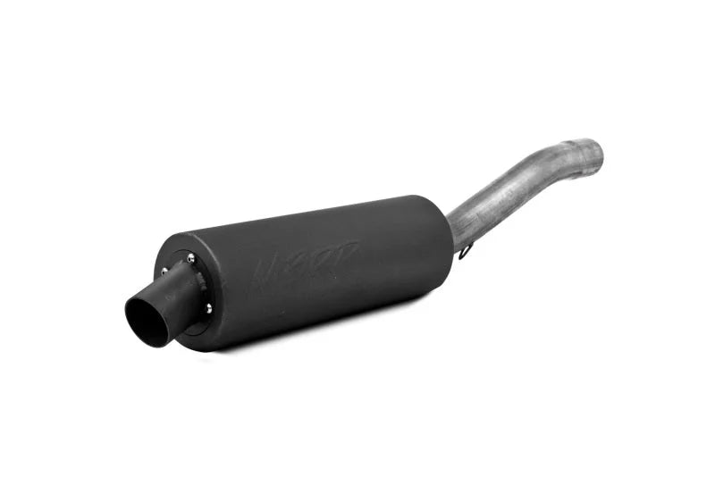 MBRP 07-11 Can-Am Renegade 500/800 Slip-On Exhaust System w/Performance Muffler - Side View