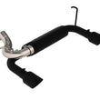 Load image into Gallery viewer, MBRP 07-14 Jeep Wrangler/Rubicon 3.6L/3.8L V6 Axle-Back Dual Rear Exit Black Performance Exhuast Sys - Main Product View