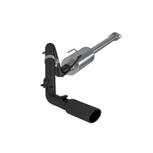 Load image into Gallery viewer, MBRP 09-14 Toyota Tacoma 4.0L EC/CC Cat-Back Single Exit AL - Black - Side View
