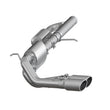 Load image into Gallery viewer, MBRP 09+ Chevrolet Silverado 1500 3in Cat Back Pre-Axle Dual Outlet w/ 4in Tip - AL - Side View