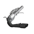 Load image into Gallery viewer, MBRP 09+ Chevrolet Silverado 1500 3in Cat Back Pre-Axle Dual Outlet w/ 4in Tip - Black - Side View