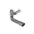 Load image into Gallery viewer, MBRP 10-12 Dodge 2500/3500 Cummins 6.7L 5in Filter Back Single Side T409 Exhaust System - Side View