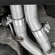 Load image into Gallery viewer, MBRP 10-16 Audi S4/S5 3.0TFSI B8/B8.5 T304 Stainless Steel 2.25in Muffler Bypass - Back View