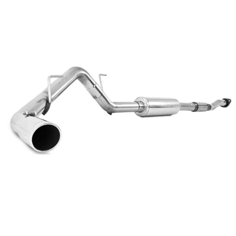 MBRP 11-12 Ford F150 3in Cat Back Single Side Exit T409 Exhaust System - Side View