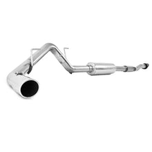 Load image into Gallery viewer, MBRP 11-12 Ford F150 3in Cat Back Single Side Exit T409 Exhaust System - Side View