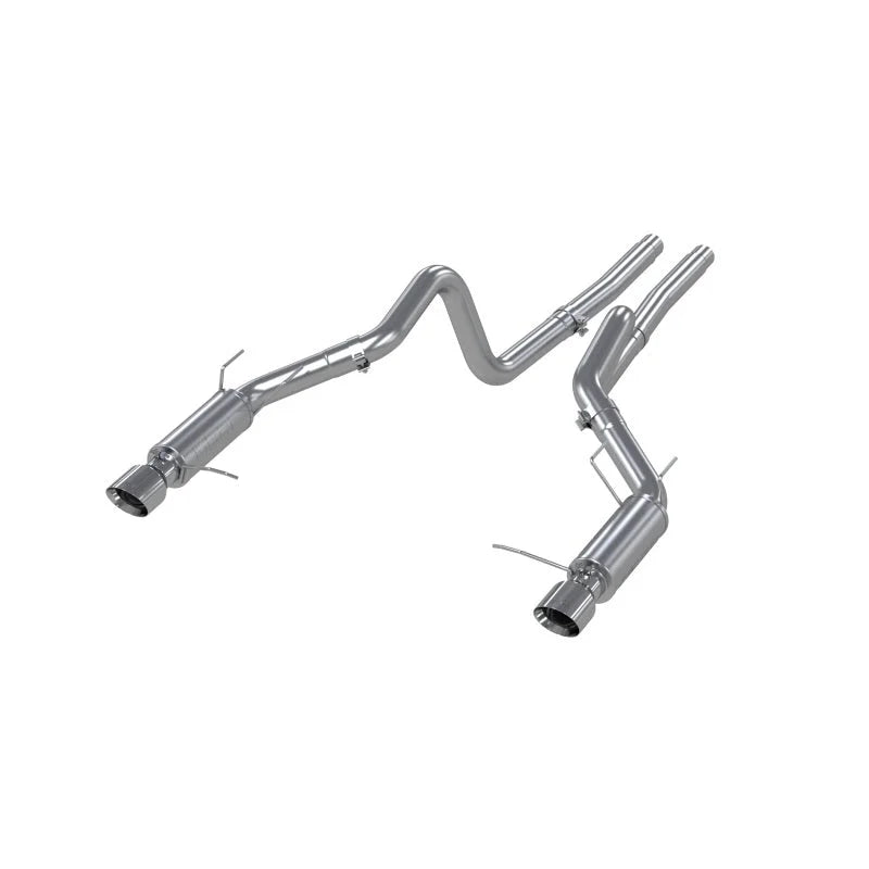 MBRP 11-12 Ford Shelby GT 500 T304 3in Cat Back Dual Split Rear Race Version 4.5in Tips - Main Product View