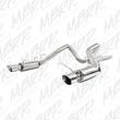 Load image into Gallery viewer, MBRP 11-12 Ford Shelby GT 500 T304 3in Cat Back Dual Split Rear Race Version 4.5in Tips - Side View